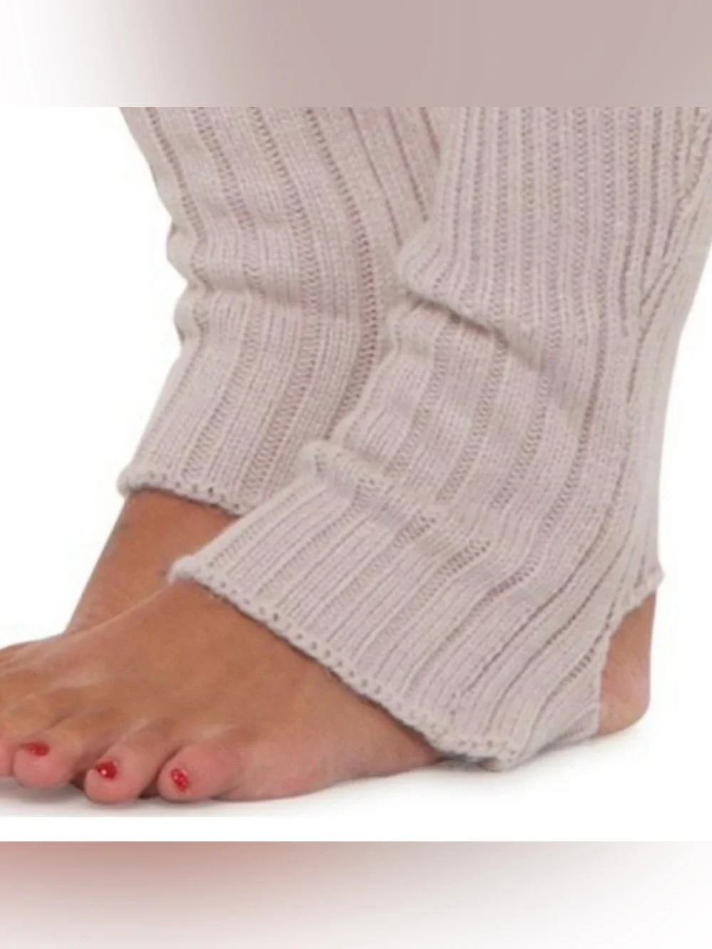 Lemon Stirrup Leggings — Blushed Pink